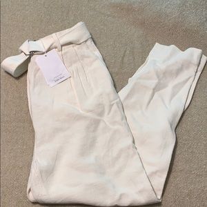 NWT other stories paper bag waist trousers